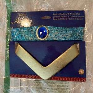 🪔 Disney’s Jasmine Headband and Necklace Costume Accessories 🪔